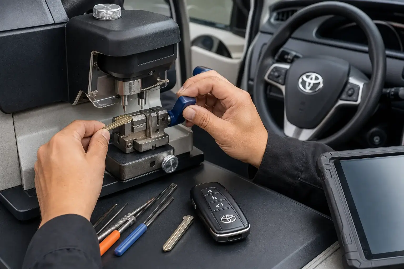 Toyota Key Cutting